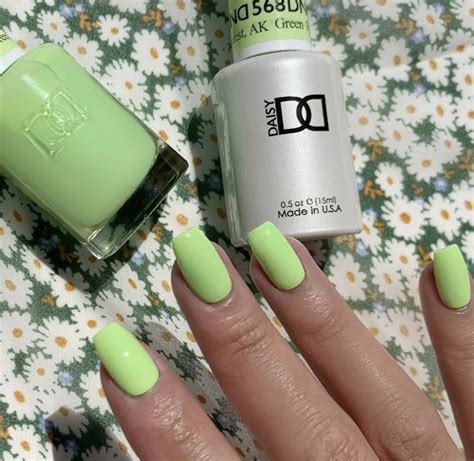 dnd green polish|forest green dnd gel.